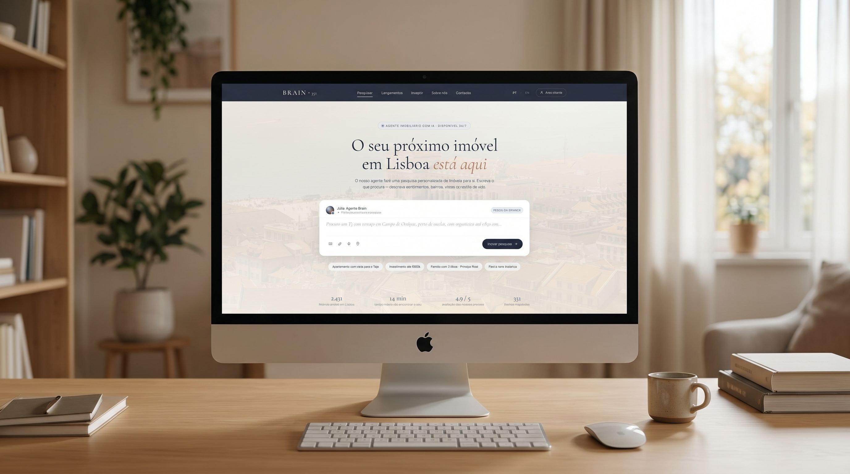 Agentes Conversacionais para Imobiliária em Portugal